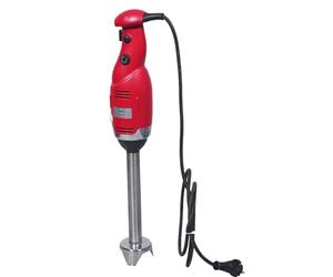 METRO Professional Mixeur plongeant GSM1015D, 250 W/230 V, axe amovible de 19 cm, rouge, 15 l