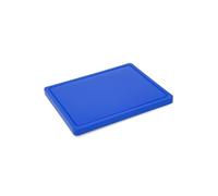 METRO Professional Planche à découper GN 1/2 en polyéthylène haute densité (HDPE), 32,5 x 26,5 x 2 cm (bleu)
