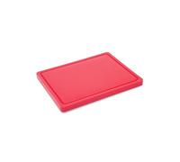 METRO Professional Planche à découper GN 1/2 en polyéthylène haute densité (PEHD), 32,5 x 26,5 x 2 cm (rouge)