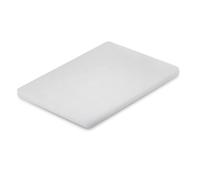 METRO Professional Planche à Découper, Polyéthylène Rigide (HDPE), 40 x 30 x 2 cm, Blanc