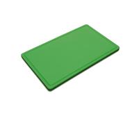 METRO Professional Planche à découper | Verte | 50 x 30 x 2 cm | Antidérapante | incassable | polyéthylène haute densité | lavable au lave-vaisselle | Convient pour HACCP