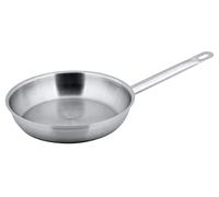 METRO Professional Poêle non enduite Ø 24 cm en acier inoxydable pour induction