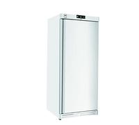 METRO Professional Réfrigérateur GRE6600, aluminium, 77,5 x 72 x 193 cm, 380 l, froid ventilé, 300 W, pour GN 1/1, avec serrure, blanc