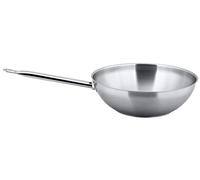 Metro Professional Sauteuse Ø 24 cm 3 litres en acier inoxydable, plaque à induction, passe au four (240°C) & lave-vaisselle, hauteur 8 cm, fond sandwich utilisation professionnelle
