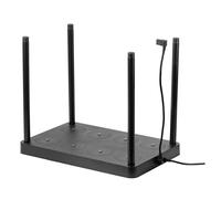 METRO Professional Station de charge CAURO avec 8 raccordements, ABS/métal, 40.5 x 60.5 x 5.4 cm, empilable, noir