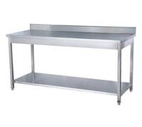 METRO Professional Table de Travail GWTS4127B, Acier Inoxydable, 120 x 70 x 85 cm, argenté