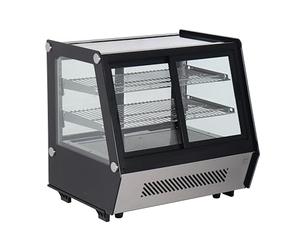METRO Professional Vitrine réfrigérée GCV1130BF, inox/plastique/verre, 70.2 x 56.8 x 68.6 cm, 102 L, ouverture arrière et frontale