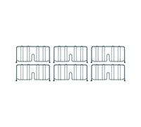 Metro Super Erecta Lot de 4 séparateurs d'étagère 460 x 203 mm Profondeur 460 mm