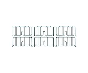 Metro Super Erecta Lot de 4 séparateurs d'étagère 460 x 203 mm Profondeur 460 mm
