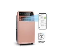 Metrobreeze New York Smart 12k climatiseur mobile 12000 BTU/3,5 kW EEC A télécommande rose gold - Klarstein