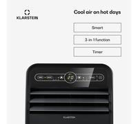 Metrobreeze New York Smart 7k climatiseur mobile 7000 BTU/2,1 kW CEE A télécommande A