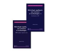Metrologie appliquee aux sciences et technologies 2 volumes - Grous - Hermes Science Publications - broché - Livre
