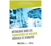 Métrologie Dans Les Laboratoires De Biologie Médicale Et D'analyse
