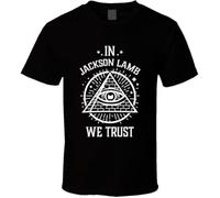 Metromania in Jackson Lamb We Trust Slow Horses T Shirt Black