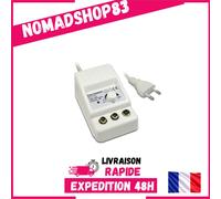 Metronic 332177 Amplificateur d'Antenne TV Intérieure TNT 4G/5G 26 dB 2 Sorties