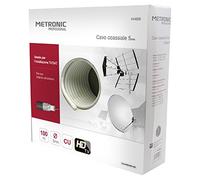 Metronic 3420744142250 Câble coaxial, Blanc
