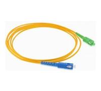 Metronic Câble fibre optique 370238 Free monomode 2 m vert et bleu Bleu G