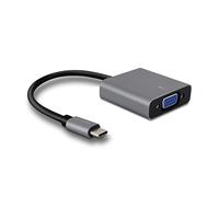 METRONIC 395295 Adaptateur USB-C mâle vers VGA fem. - Gris