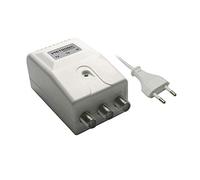 Metronic 414041 Alimentation pour ampli d'antenne avec 2 Sorties TV, Blanc