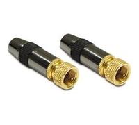 Metronic 419102 Jeu de 2 Fiches F Noir