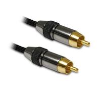 Metronic 419201 Câble RCA M/M 1,5 m Noir