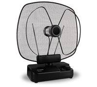 Metronic 426997 Antenne UHF/VHF Intérieure TNT- TERSERA gain 59 dB (gain réglable) Noir