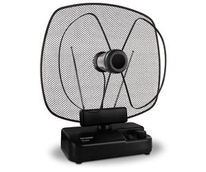 Metronic 426997 Antenne UHF/VHF Intérieure TNT- TERSERA gain 59 dB (gain réglable) Noir