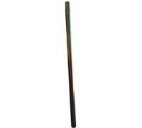 Mât emboîtable diamètre 40 mm zingué avec bouchon 1,5 m Gris