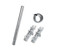 Metronic 450372 Kit de fixation FX 2: Support antenne cheminee+mat 60cm+feuillard acier+cerclage