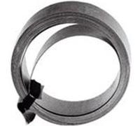 Metronic 450927 Fixation feuillard acier en rouleau, largeur 40 mm 25 m Gris G