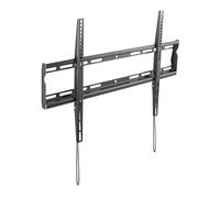 METRONIC 451043 Support TV Mural Fixe pour Tele Ecran Plat de 55 à 70 Pouces (140 à 178 cm) Fixation et Accroche Facile sur tous types de Mur jusqu'à 45 Kg - Noir