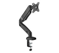 METRONIC 451076 Support Bras Articulé pour Ecran - Moniteur PC de 17 à 32 Pouces (43-81 cm) jusqu'à 9 Kg VESA Max : 100x100 - Rotation & Inclinaison - Noir