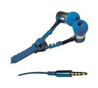 Metronic 471002 Ecouteurs Zip avec Micro. Bleu