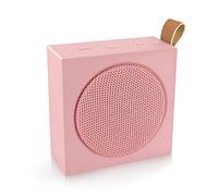 Metronic 477099 Enceinte Portable Xtra Color Bluetooth 3 W avec Basses puissantes, Port microSD MP3 et 15 Heures d'autonomie - Rose