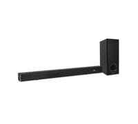 METRONIC 477592 Barre de Son TV avec Caisson Basses Filaire, Bluetooth 5.3, Enceinte Home Cinema Type Soundbar pour Téléviseur Toutes Marques, Télécommande, Montage Mural avec Kit ou à Poser