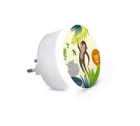 METRONIC 495024 Chargeur veilleuse 2 ports USB Jungle Enfant
