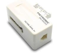 Metronic 495203 Filtre ADSL 2+ Prise RJ11 24 Mpbs