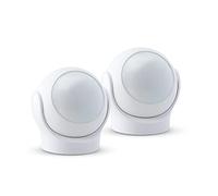 METRONIC Détecteur Mouvement Zigbee (Lot de 2), sans Fil, 7m, 150°, Notification Smartphone, Fixation Adhésive/Vissée, Économie Énergie, Compatible Tuya - 495725