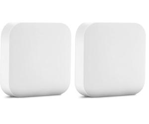 METRONIC Interrupteur Intelligent Zigbee sans Fil - Commande Pratique Via App Home Stay, Fixation Adhésive, Économie d'Énergie - 495713 (Lot de 2)