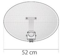 METRONIC 498155 Parabole elliptique avec LNB universel
