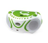 Metronic 477108 Lecteur de CD Lecteur CD portable Vert, Blanc