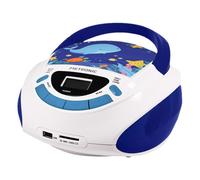 Metronic Radio CD - Ocean - boombox - 3 Watt - blanc, bleu