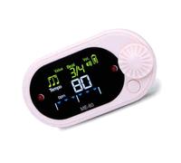 Métronome de sport électronique avec clip arrière, accordeur chromatique, texture ABS, pour amateurs de musique, rechargeable numérique avec minuteur
