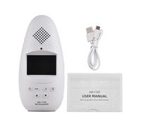 Métronome électronique Almeigrity Métronome Vocal à écran Couleur Rechargeable léger pour Mini Piano Guitare Tambour Métronome numérique Guzheng Volume réglable avec (Blanche)