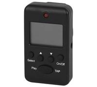 Métronome électronique de poche portable, métronome à son puissant, métronome numérique for piano, guitare, flûte, batterie(Black)