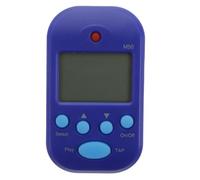 Métronome Électronique Mini M50 pour Guitare, Piano, Violon | Précision du Tempo, Améliore le Rythme, Plastique et Métal, Bleu, Pratique pour Débutants et Professionnels