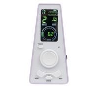 Métronome numérique électronique avec contrôle du volume et de la vitesse de battement, Tempo 40-208 BPM, alimentation USB ou batterie, pour guitare, piano, violon, tambour, noir