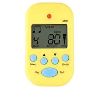 Métronome Numérique LCD M50 Clip pour Guitare(Yellow)