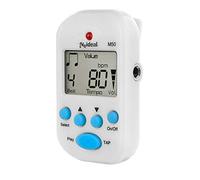 Métronome Numérique Métronome Electronique Métronome Electronique De Poche Métronome Electronique Avec Pile, Convient Pour Piano, Violon, Guitare, Batterie - Blanc