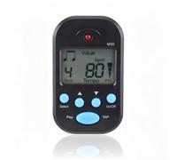 Métronome numérique, Mini métronome numérique, mini métronome électronique LCD rechargeable, voix humaine, volume réglable, métronome portable M50 pour piano,guitare, flûte,violon,batterie